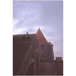 On stairs @ carcassonne.jpg